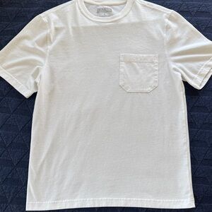 Duluth Trading Co White Pocket Tee